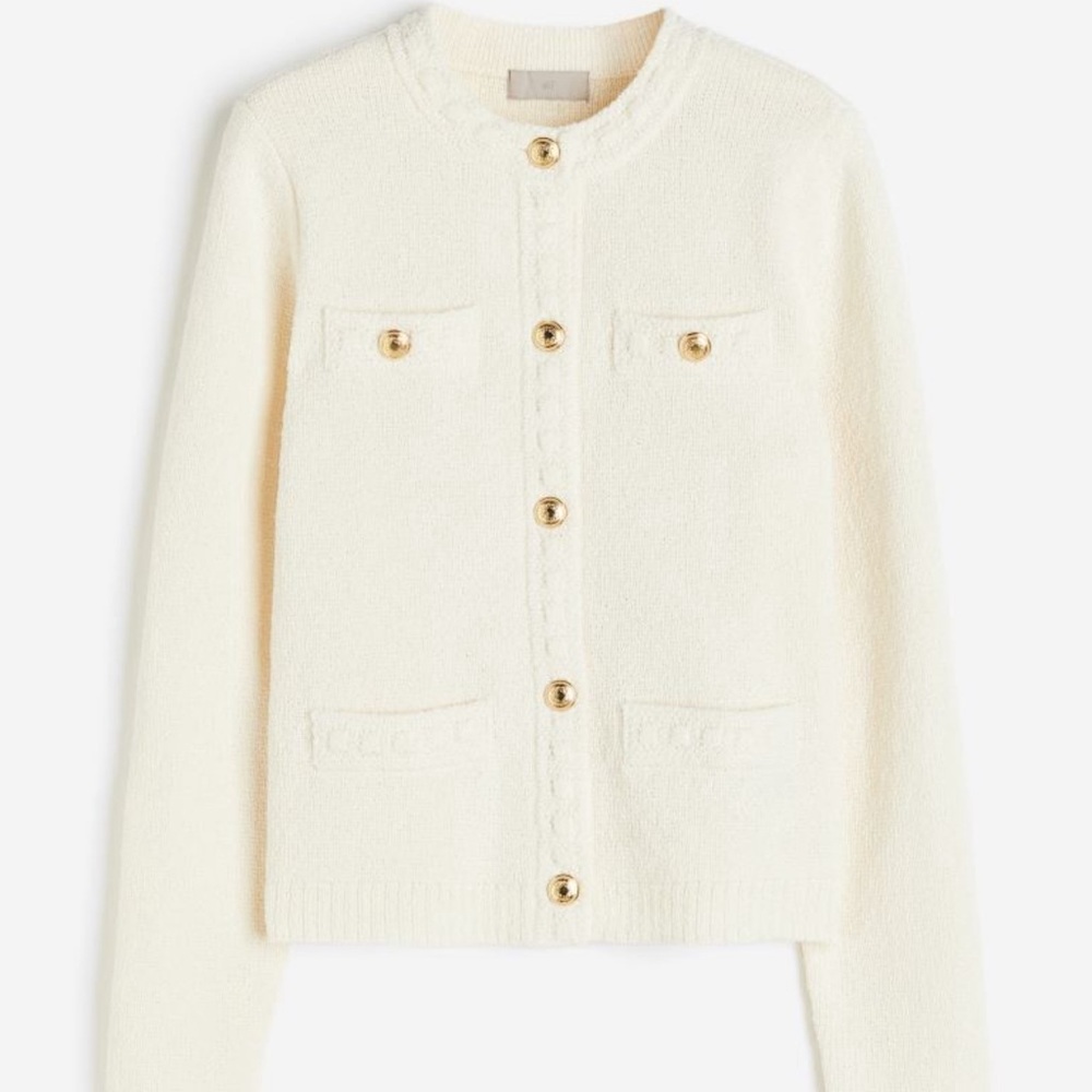 Textured Knit Cardigan